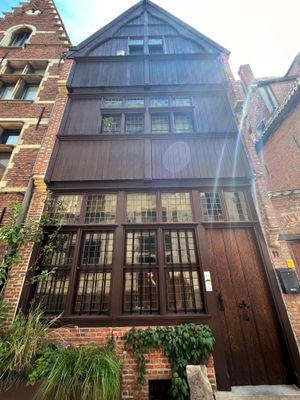 The oldest house in Antwerp.